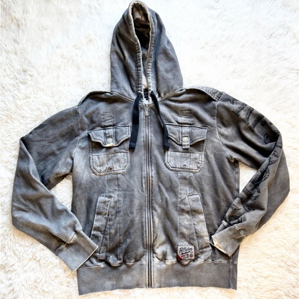Affliction hoodie. Large